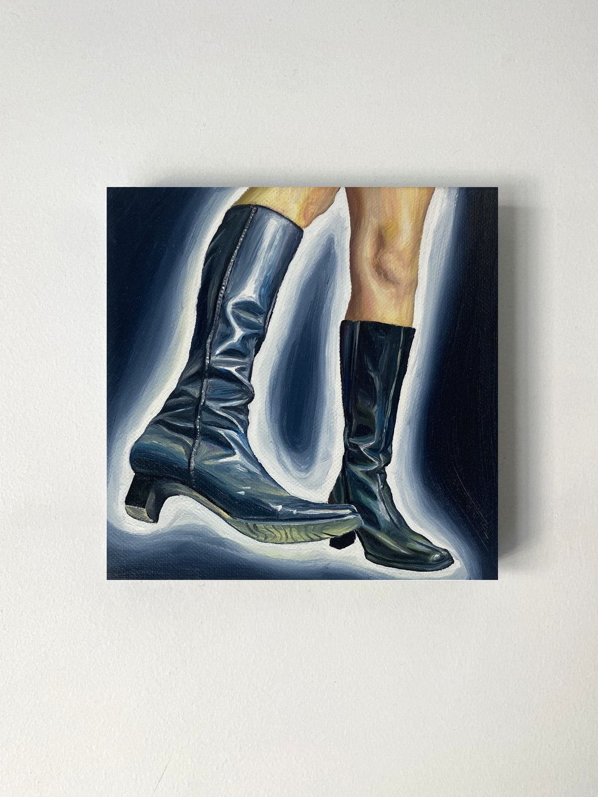 'Boots Glow' 6 x 6" Print