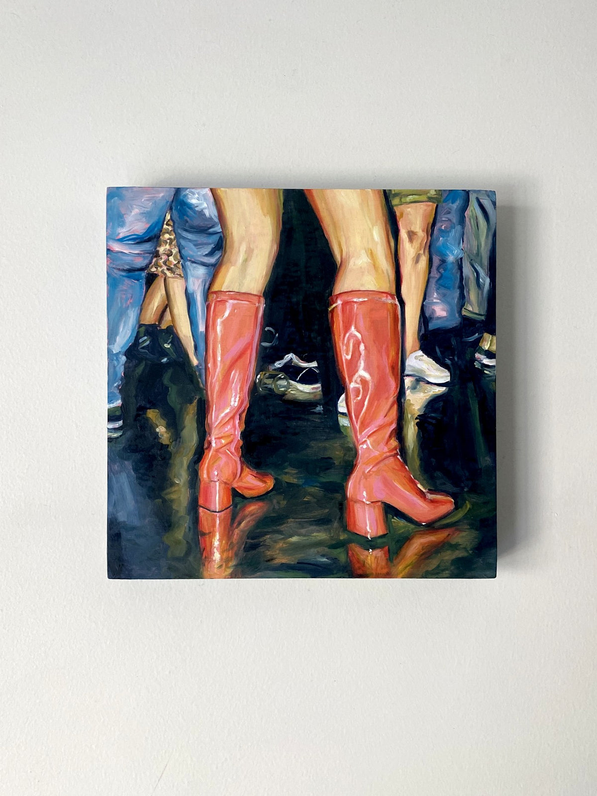 'Red Boots' Fine Art Print