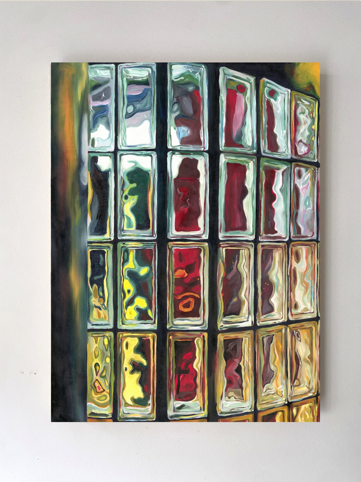Glass Block Artwork by Casey Hewitt Fine Art Print 210gsm Melbourne Artist