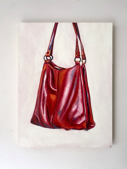 'Red Bag' 12x16" Print