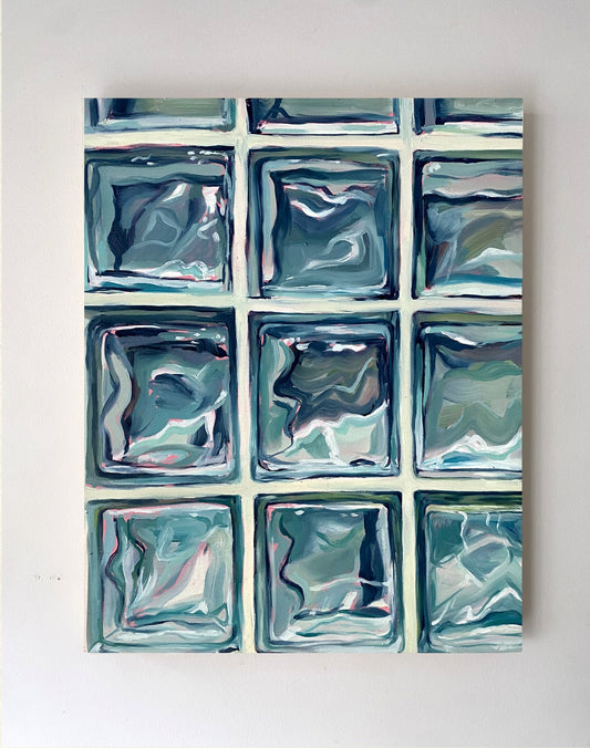 'Glass Bricks' 8 x 10" Print